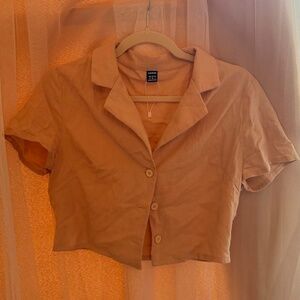 Blouse size M beige
